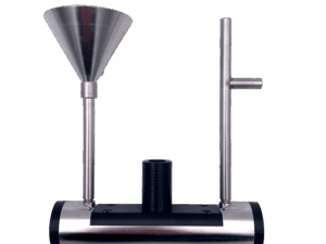 VariPol flow-through tube funnel